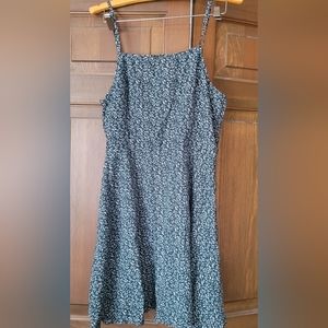 Green Floral Sundress Shein